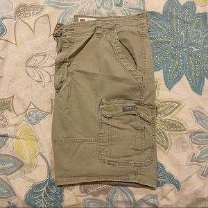 Khaki Cargo Shorts